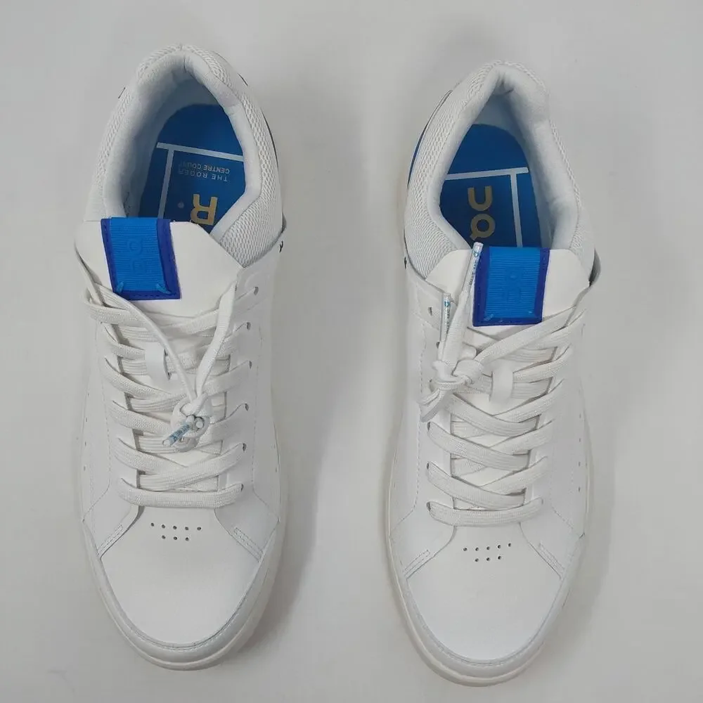 On Running The Roger Centre Court White Blue Men’s 11 Tennis Sneakers - Picture 3 of 16